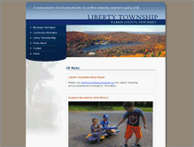 Tablet Screenshot of libertytownship.org